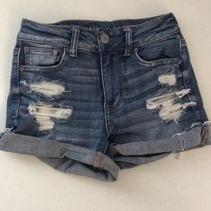 American eagle denim shorts